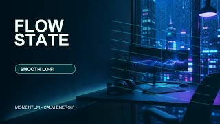 Neon Rain Flow Music | Lo-Fi Coding Beats for Deep Work