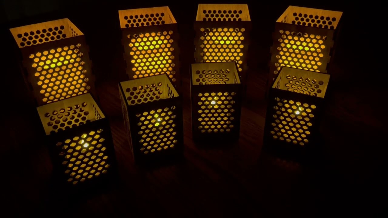 Votive candles boxes