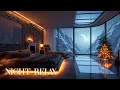 Cozy Winter Piano Sleep Music ~ Deep Relaxation &amp; Peaceful Night