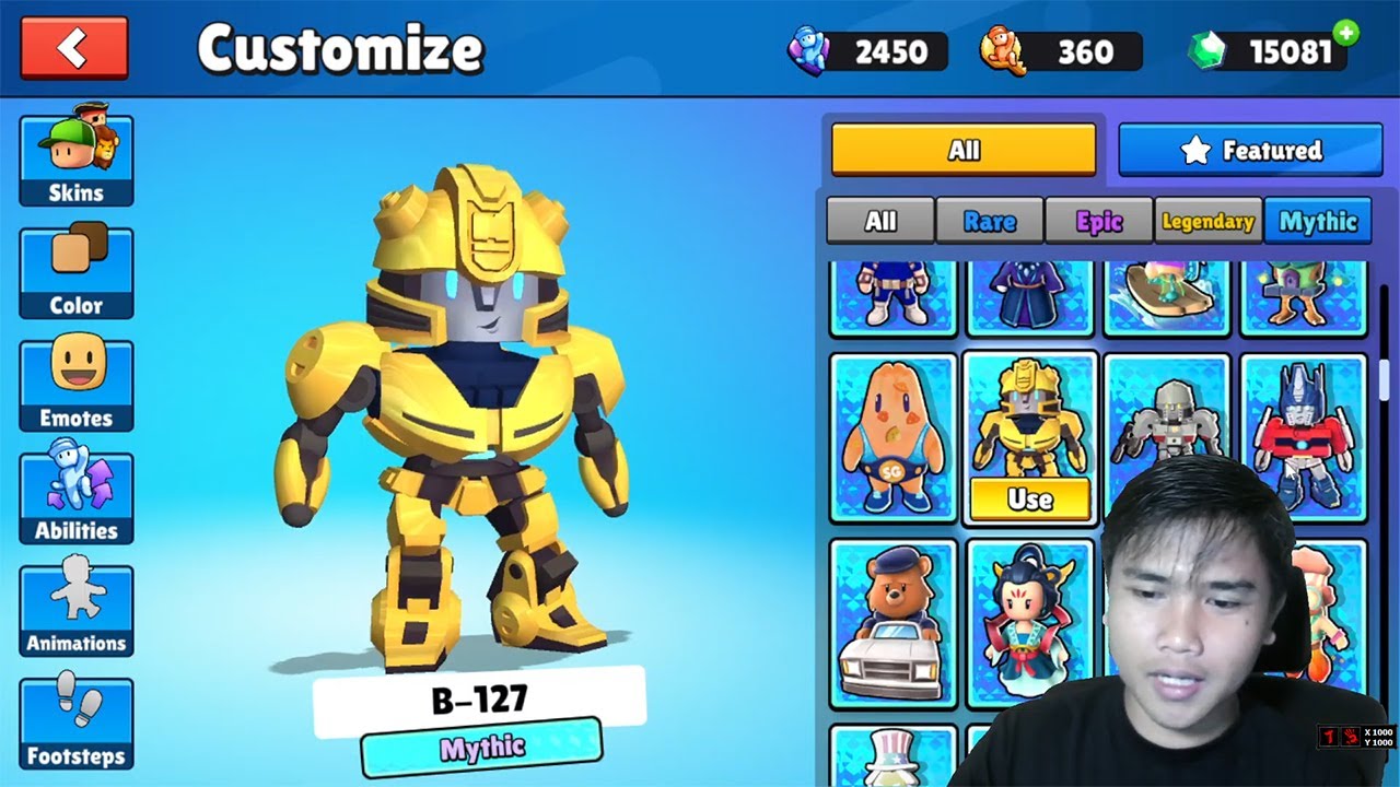 NEW UPDATE COLLAB WITH TRANSFORMER ?? LETSGOO BLOCK DASH STUMBLE GUYS  ! Live Stumble Guys