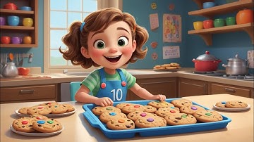 Cookie Subtraction Song | Fun Math Learning for Kids (Ages 4-7)