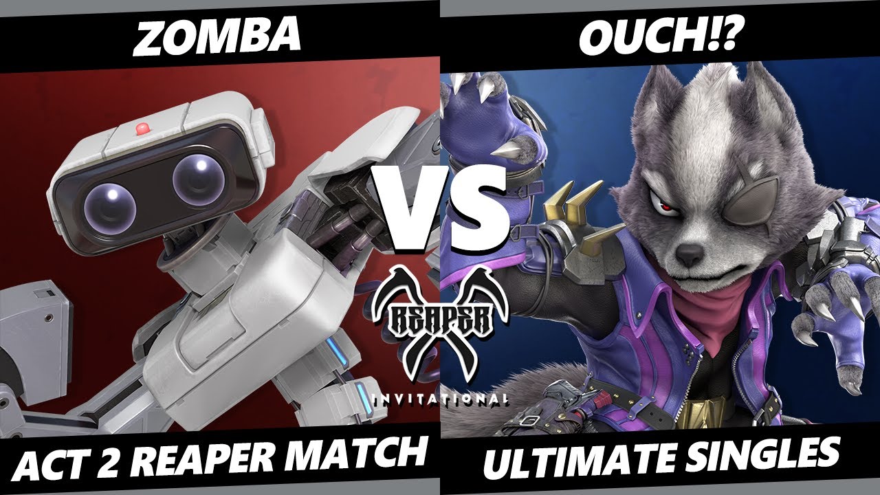 Reaper Invitational - ouch!? (Wolf) Vs. Zomba (ROB) Smash Ultimate - SSBU