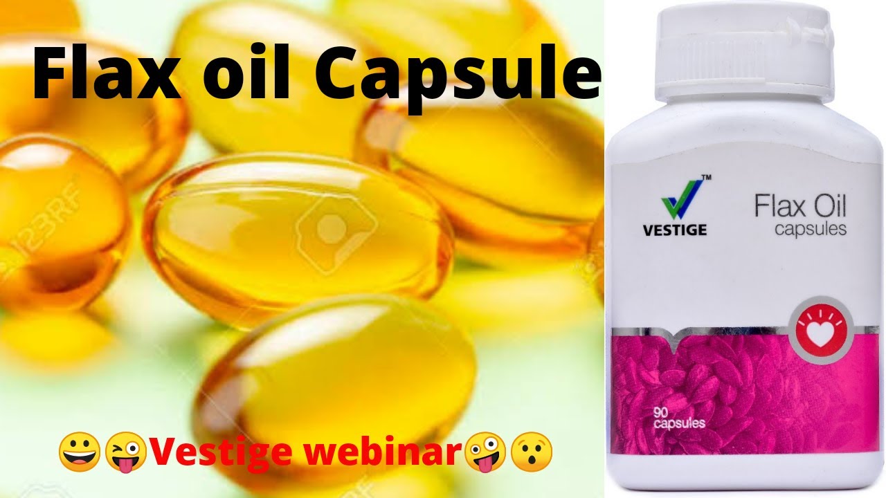 😜😊Vestige flax oil capsules benefits in Hindi vestige flax oil