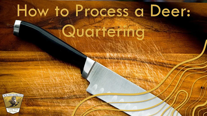 Deer Processing   Quartering