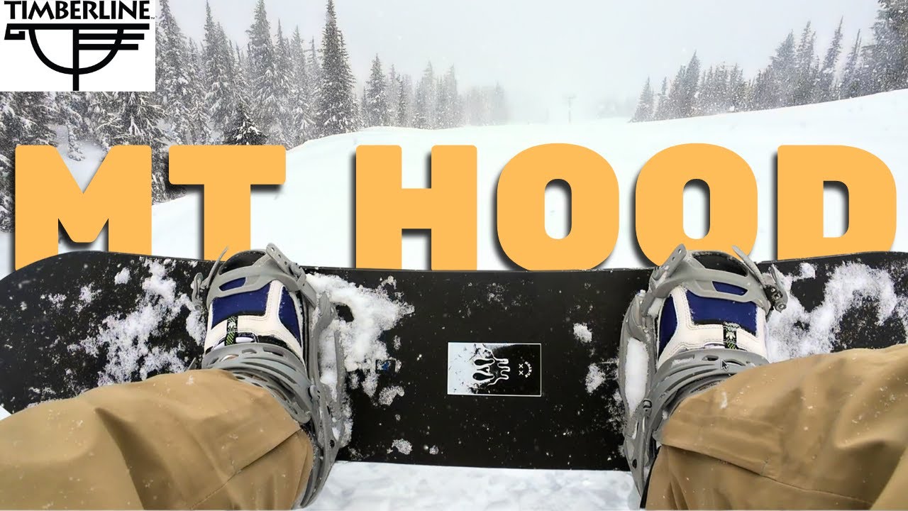 Snowboarding MT. HOOD TIMBERLINE Is SO GOOD - YouTube