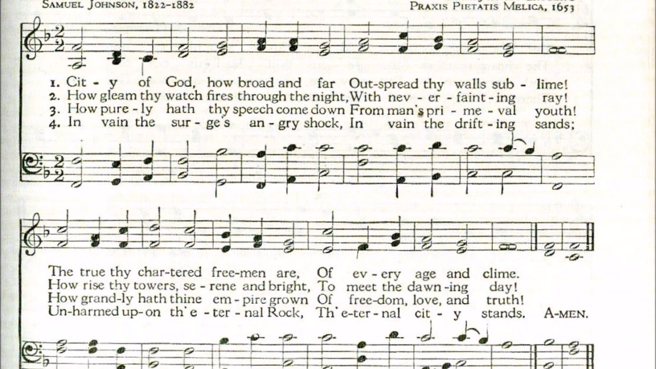 City of God, How Broad and Far (Grafenberg) YouTube