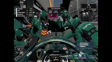F1 2021 Jeddah GLITCH PIT EXIT