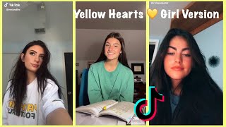 Yellow Hearts (Girl Version) | Singing | TikTok Compilation