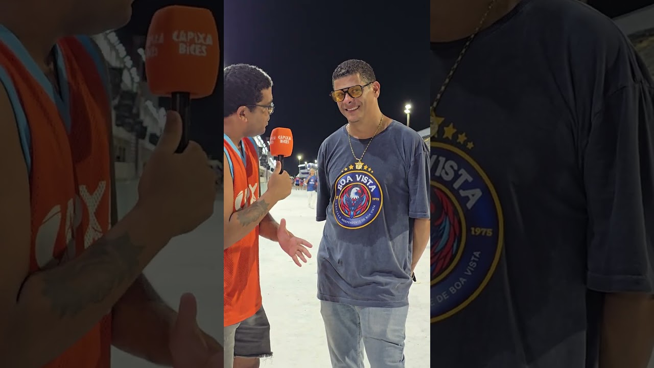 Emerson Xumbrega, presidente da Boa Vista, analisou ensaio da atual campeã do Carnaval de Vitória