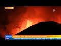 Эффектные кадры извержения вулкана Этна