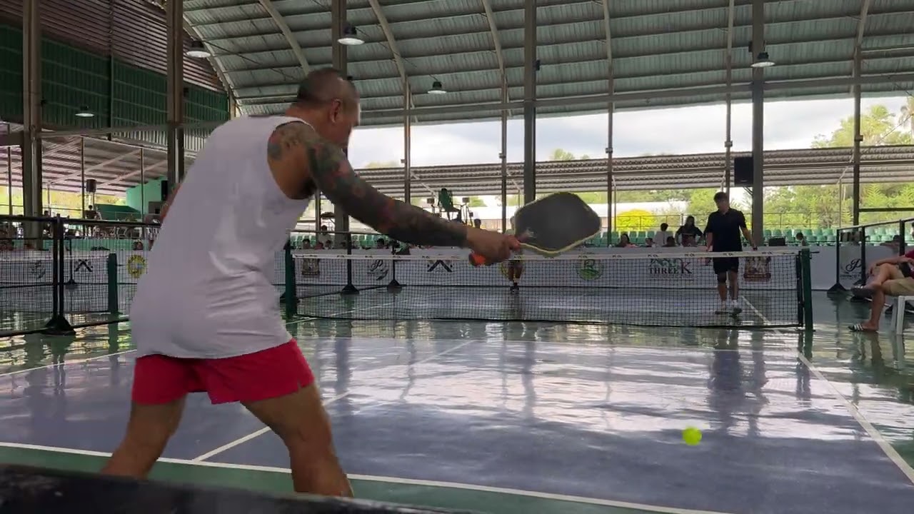 Sa wakas naka chamba rin…!!! #hobby #pickleball #teamjbp #tournament 