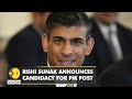 Who will be the next UK PM? Rishi Sunak announces candidacy for PM post | English News | WION