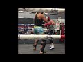 Boxer vs muay thai fighter  sparring highlights