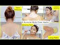 5 Summer Body Care Hacks | Summer Special Body Care- Neck, Face, Nails, Underarms