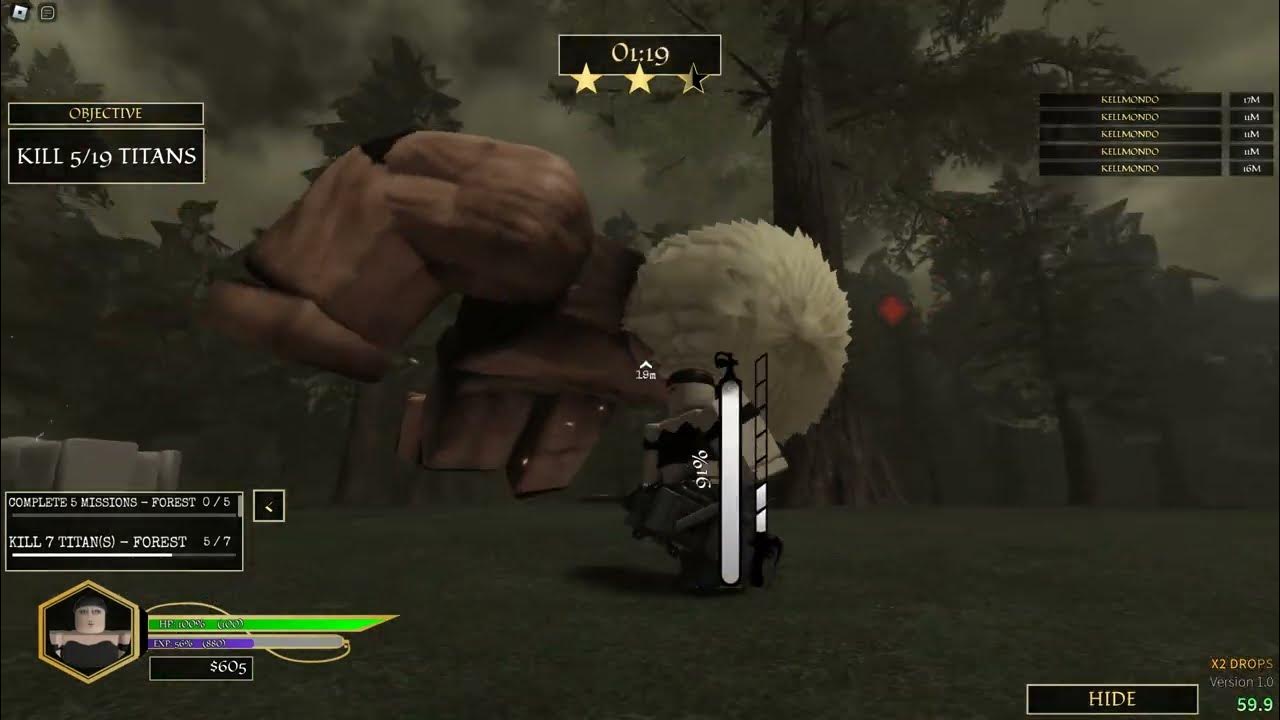 Roblox is a mans game aot evolution youtube