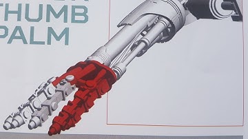 Build the T-800 Part 8: Right Thumb and Right Palm