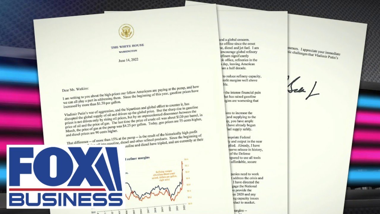 Biden threatens oil companies w/ 'emergency powers' if they don't boost supply amid inflation spike