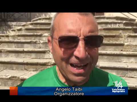 Run Sicily, Da Castrofilippo una staffetta in giro per la Sicilia - YouTube TeleVideo Agrigento