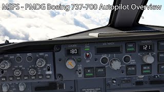 MSFS - PMDG Boeing 737-700 Autopilot Overview Profile