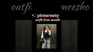 pinteresty outfit from meesho #pinteresty#meesho#haul#shorts
