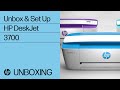 Unpacking the HP DeskJet 3700 Printer Series | HP Printers | HP