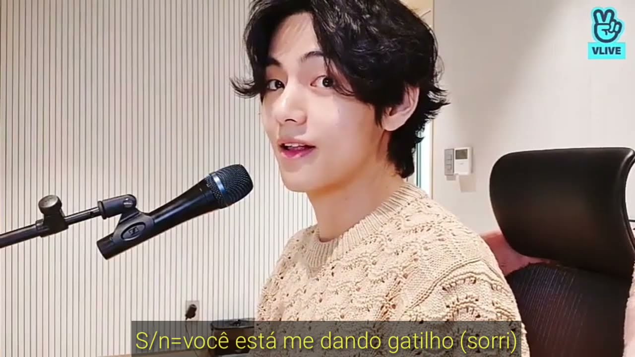 Imagine Taehyung- Eu quero uma chance para te fazer muito feliz《Vídeo chamada》