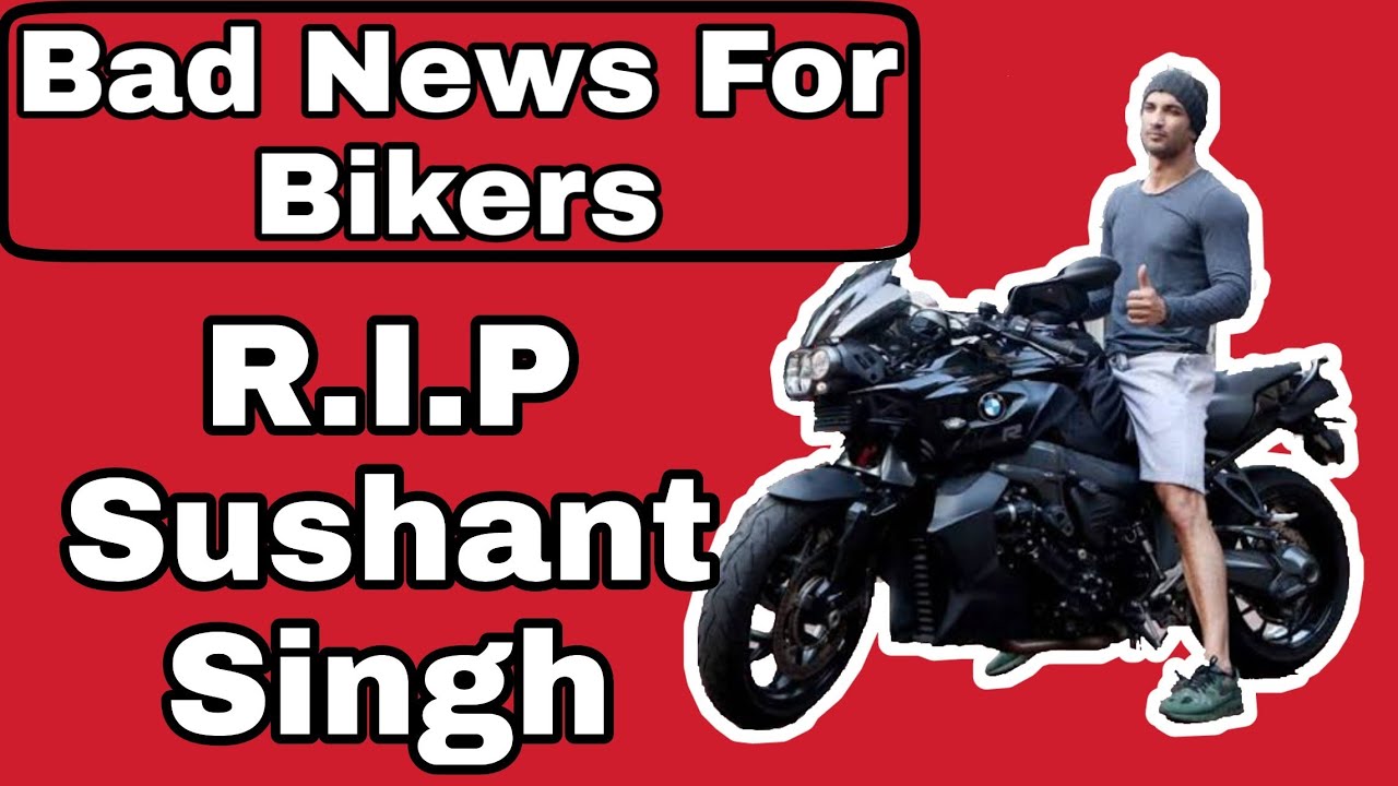 sushant singh rajput bmw bike