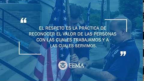 FEMA Valores Principales: RESPETO