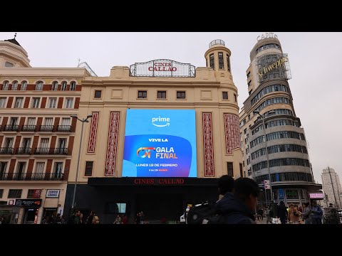 AMAZON PRIME VIDEO PROMOCIONA LA FINAL DE OT EN CALLAO CITY LIGHTS