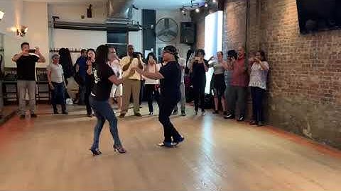 On2 Salsa Demonstration at Salsa Salsa