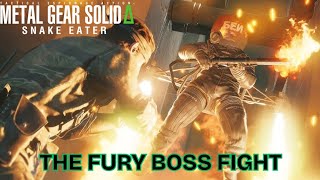 The Fury Boss Fight |METAL GEAR SOLID 3 DELTA|