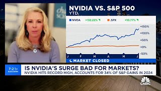 Charles Schwab's Liz Ann Sonders talks if Nvidia's rise is bad for the market