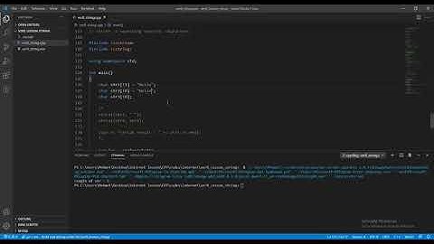 Nesneye Yönelik Programlama - CPP/C++ - Ders 35 - C++ String Kullanımı ve Örneği - Part 3