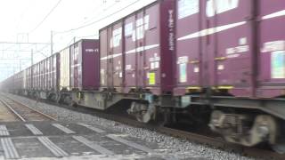 【Japan Railway】3085レ EF66 36牽引コンテナ