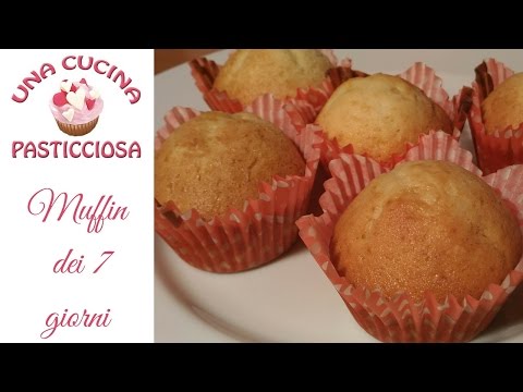 MUFFIN DEI 7 GIORNI morbidi come appena sfornati per una settimana