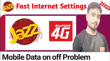 Jazz Internet Not Working | Jazz Internet Setting Code For Android