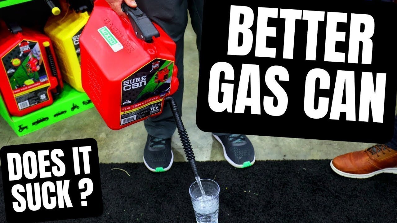 Could There Be A Better Gas Can? SureCan