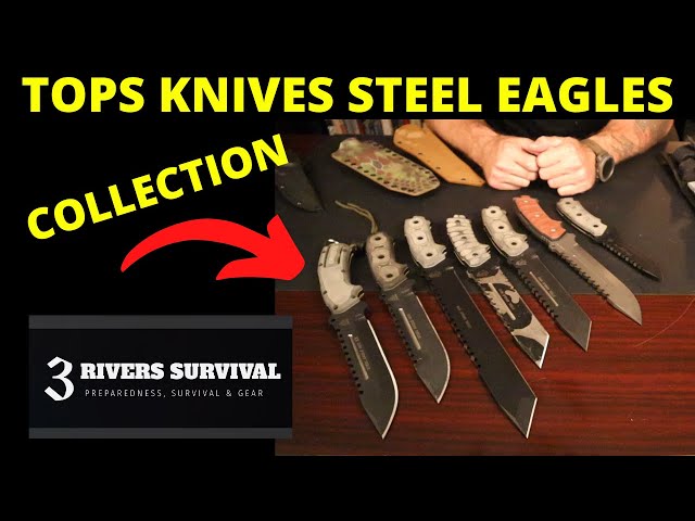 TOPS KNIVES Steel Eagle Collection 