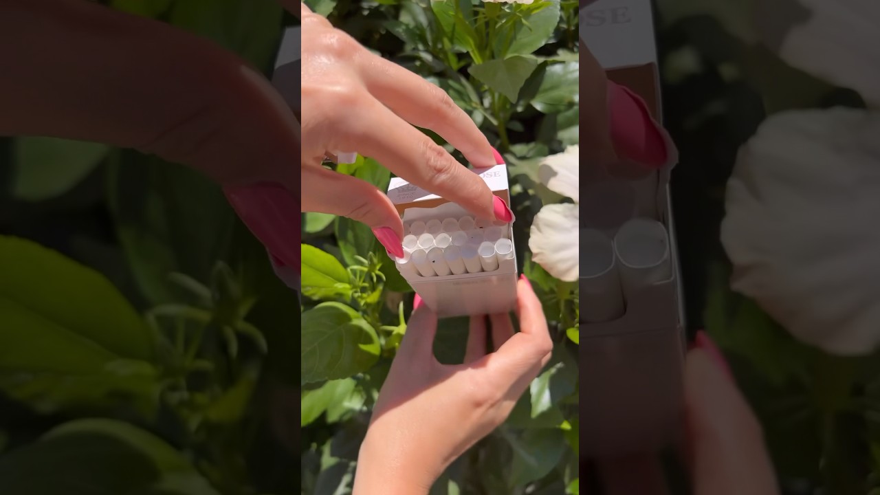 New Honeyrose WHITE 100’s Recessed Filter Herbal Cigarettes For Movies & TV (2024) 