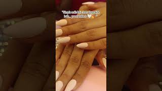 #nailart #whitenails #almondnails #simplenails #classynails #nailsofinstagram #naildesign #gelnails