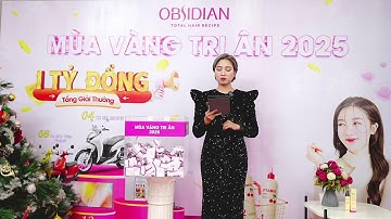 Livestream bốc thăm trúng thưởng chương trình Mùa Vàng Tri Ân - Obsidian Professional 2025