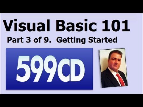 Visual Basic 101 Tutorial Part 3 of 9 - YouTube