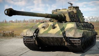 Upgraded And Even Deadlier💀 || Tiger II 10.5 cm Kw.K (War Thunder)