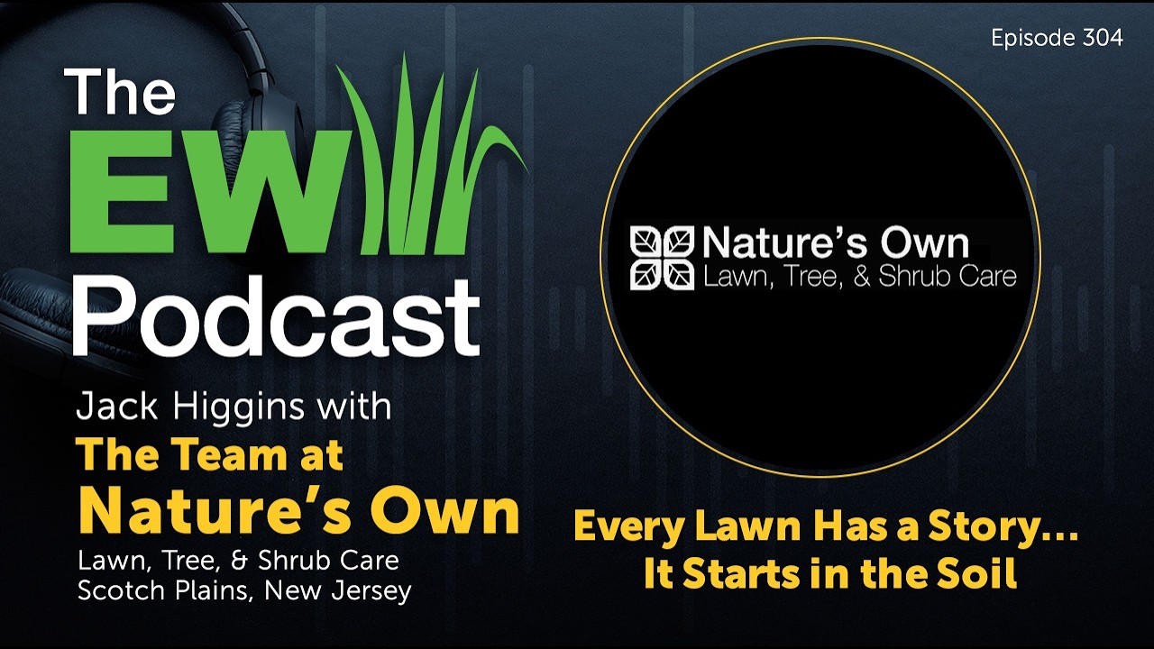 This week, Jack Higgins sits down with Kevin and Wes Morrison, owners of Nature’s Own, to talk about what it really means to take a Soil First approach to lawn care.

For more than three decades, Kevin has stayed committed to building from the ground up. It’s a philosophy he developed while studying at Rutgers in the 1980s, and one he’s never wavered from—even as industry trends and sales pressure pushed toward quick, surface-level results.

Instead of “treating the top,” Kevin has always focused on investing in the root zone—where long-term plant health truly begins.
Now working alongside Wes, the Morrisons continue to build on that foundation, delivering consistent, sustainable results by prioritizing soil biology, structure, and function.

In this conversation, Jack, Kevin, and Wes dig into:
• Why Soil First still matters more than ever
• The difference between short-term results and long-term performance
• How building the root zone leads to stronger, more resilient turf
• What it takes to stay committed to a philosophy in a results-driven industry

It’s a great discussion on staying grounded in your approach, trusting the process, and growing better turf by starting where it matters most—below the surface.

Visit EarthWorks at: https://www.earthworksturf.com 
Podcasts: https://www.earthworksturf.com/earthworks-podcasts/ 
EW Turf Talks: https://www.earthworksturf.com/2-minute-turf-talks/