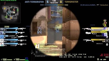 Scout quickscope headshots (Slow motion)