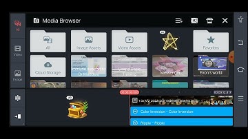 How to make U major in Kinemaster