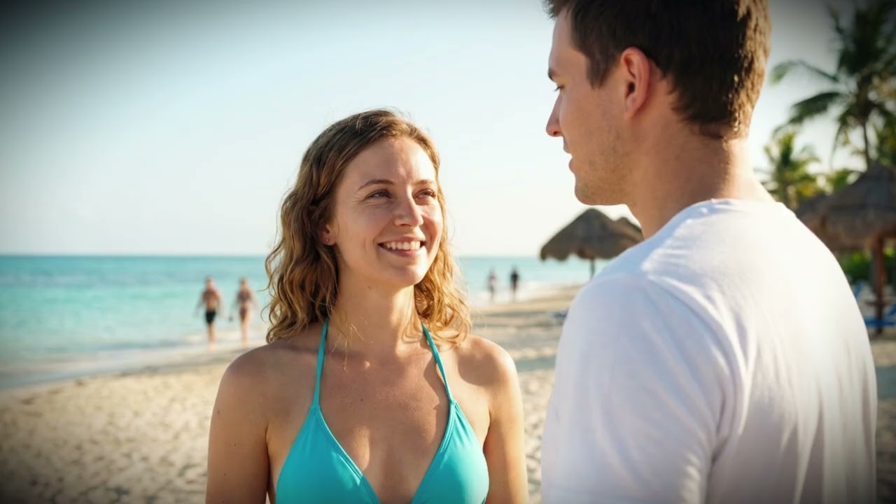 Spotkałem sąsiadkę na plaży. Powiedziała: „Oczy mam wyżej”, a ja odparłem: „Po co właśnie bikini?”