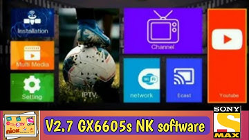 Dscam GX6605s NK latest software update V2.7 new software full channel list