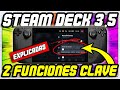 🔴 2 IMPRESCINDIBLES de STEAM DECK 3.5: Reajustar pantalla y Monitorización