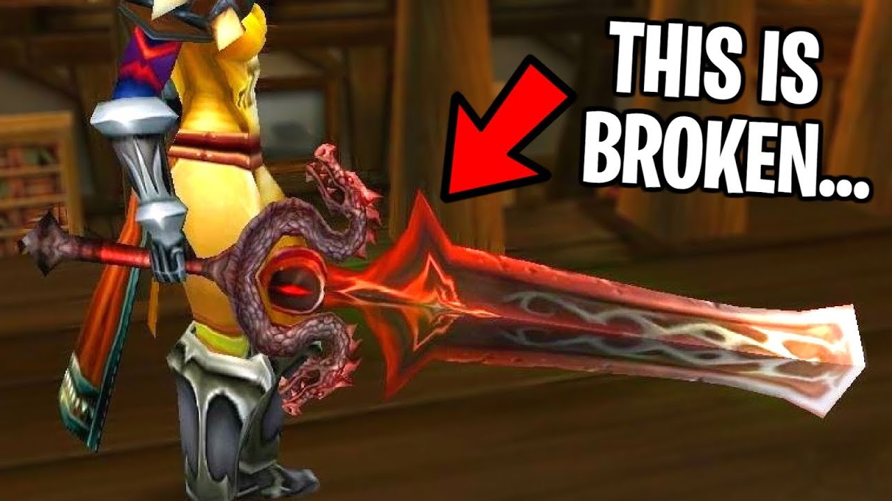 10 New Overpowered Items In Classic WoW (Phase 3) - YouTube